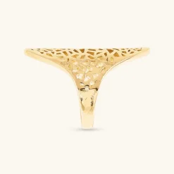 Anello Chevalier Traforato Forma Ovale