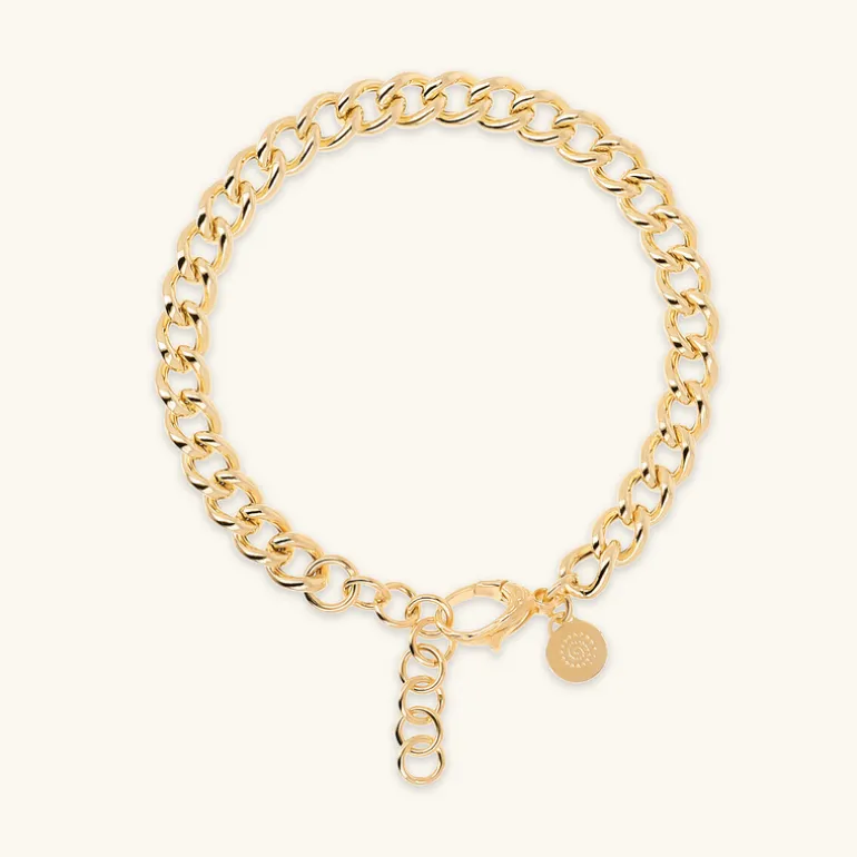 Bracciale Catena Grumetta Superficie Lucida