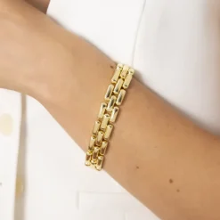Bracciale Catena Pantera Superficie Liscia