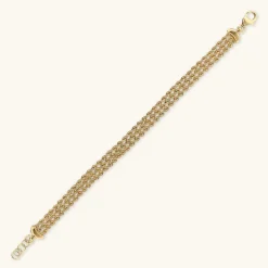 Bracciale Multifilo Catena Corda Sottile