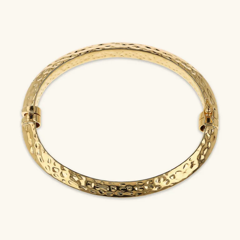 Bracciale Rigido Martellato