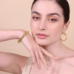 Bracciale Tubogas con Superficie Lavorata