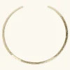 Collana Choker Sottile Martellata