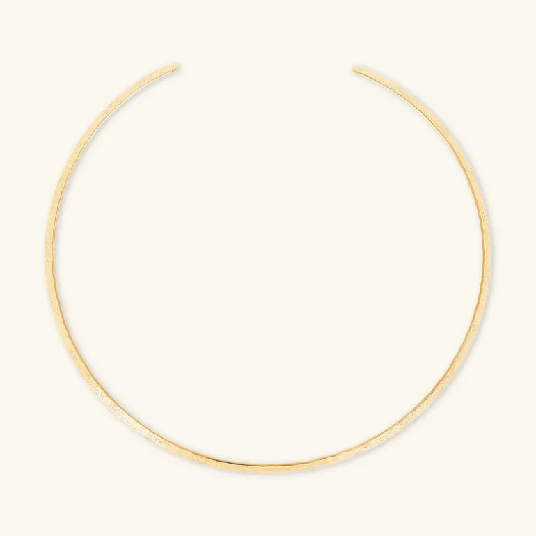 Collana Choker Superficie Lavorata