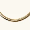 Collana Girocollo Tubogas Diamantata