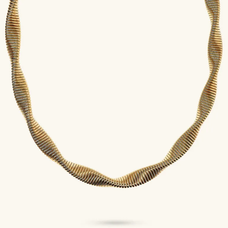 Collana Girocollo Tubogas Ritorta