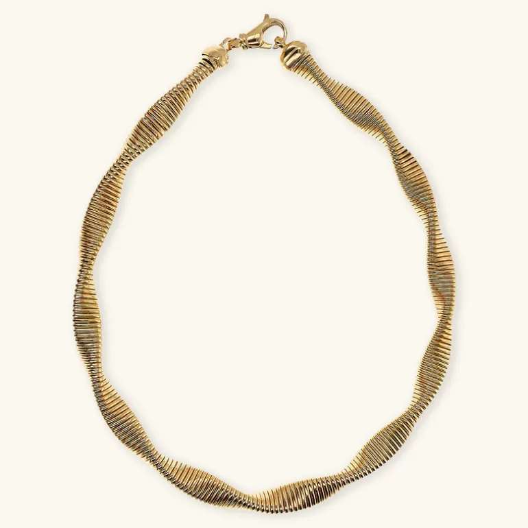 Collana Girocollo Tubogas Ritorta