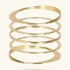 Set Bracciali alla Schiava Martellati